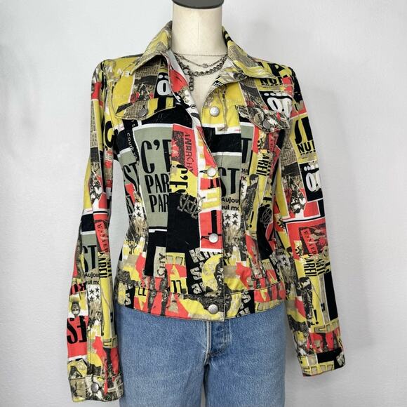 Jean Paul Gaultier Vintage AW 1997 JPG Anarchy Punk
Rock Fight Racism Jacket - Picture 1 of 8